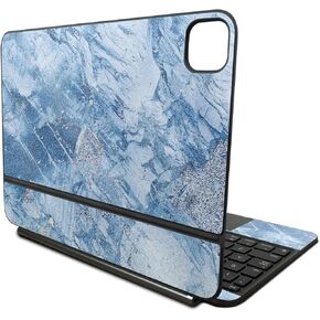 Glossy Glitter Skin Compatible With Apple Magic Keyboard for iPad Pro 11‑inch (M4) 2024 - Winter Rock - Premium 3M Vinyl Protective Wrap Decal Cover - Easy To Apply | Crafted in the USA by MightySkins