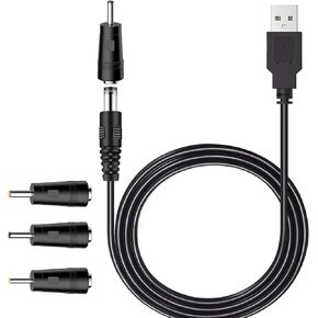 Boda Moon lamp Charger Cord, USB to DC Plug Charging Cord Power Cord Compatible for LOGROTATE/Mydethun/BRIGHTWORLD LED 3D Moon Lamp