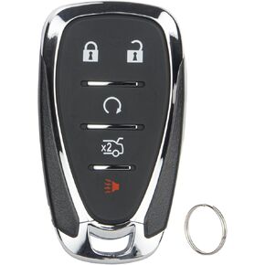 Key Fob Keyless Entry Remote Control Compatible with Chevrolet Chevy Camaro Malibu Cruze 2016-2021 Car Key Replacement for HYQ4EA, 13529662, 13590048