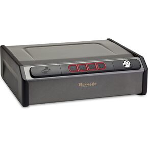 Hornady Rapid Safe Keypad Vault with RFID Touch Free Entry, 97436 - Tamper Proof Gun Safe Perfect for Storing Handguns, Gun Accessories, & Valuables - Three Entry Methods with 2 Included RFID Tags