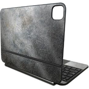 Glossy Glitter Skin Compatible with Apple Magic Keyboard for iPad Pro 11‑inch (M4) 2024 - Shadow Concrete - Premium 3M Vinyl Protective Decal Cover - Easy to Apply | Crafted in The USA by MightySkins