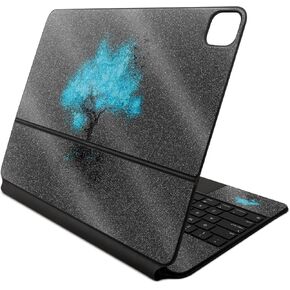 Glossy Glitter Skin Compatible with Apple Magic Keyboard for iPad Air 13-inch (M2) 2024 - Leaving Home - Premium 3M Vinyl Protective Decal Cover - Easy to Apply | Crafted in The USA by MightySkins