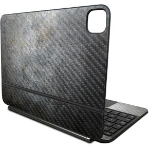 Carbon Fiber Skin Compatible with Apple Magic Keyboard for iPad Pro 11‑inch (M4) 2024 - Shadow Concrete - Premium 3M Vinyl Protective Decal Cover - Easy to Apply | Crafted in The USA by MightySkins