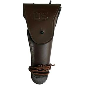 Calyx World War United States WWII M1916 M1911 .45 Cal Brown Leather Hip Hip حافزنا في اتجاه اليد اليمنى (يمين)