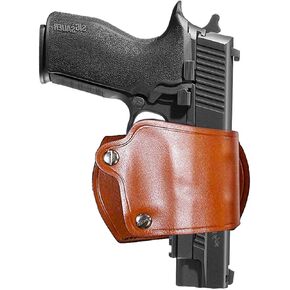 K047 Yaqui Slide Belt Holster RH Fits Colt 1911 Handmade! (Brown)