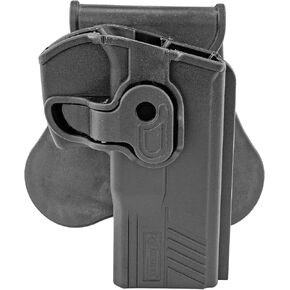 BOOMSTICK Glock Swivel Paddle Holster, Right-Hand Quick Draw, 360° Adjustable, Fits Taurus PT809/PT840/PT845, 247, 24/7 Pro, and 24/7 G1 Models, Black