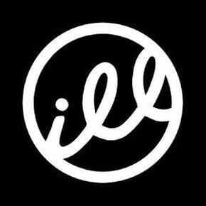Ill Circle JDM Decal Vinyl Sticker|Cars Trucks Vans Walls Laptop| White |5.5 x 5.5 in|LLI339