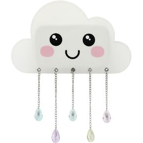 Bioworld Cute Cloud with Jewel Charms Clear Mini Backpack