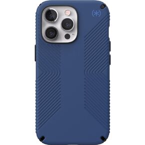 Presidio2 Grip Case for Apple iPhone 13 Pro Polycarbonate,Shock-Absorbent Coastal Blue and Black
