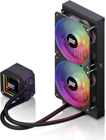 CL240 ARGB 240mm AIO PC CPU Liquid Water Cooler Intel LGA1851, LGA1700, AMD AM5, AMD AM4 in Saudi Arabia