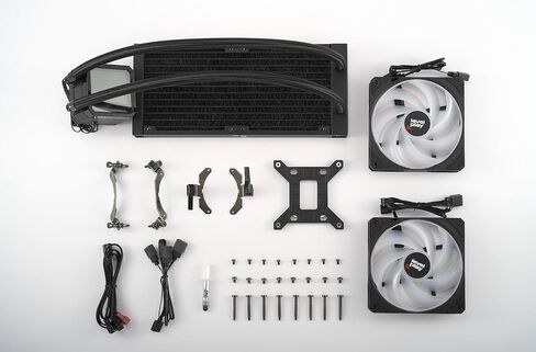 CL240 ARGB 240mm AIO PC CPU Liquid Water Cooler Intel LGA1851, LGA1700, AMD AM5, AMD AM4 in Saudi Arabia