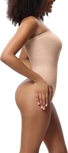 Removable Straps Shapewear Bodysuit Tummy Control for Women Sculpt Body Shaper Tank Top in Kuwait