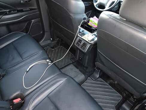 Rideshare Tip Box with Switch Controlled Colorful LED's in Saudi Arabia