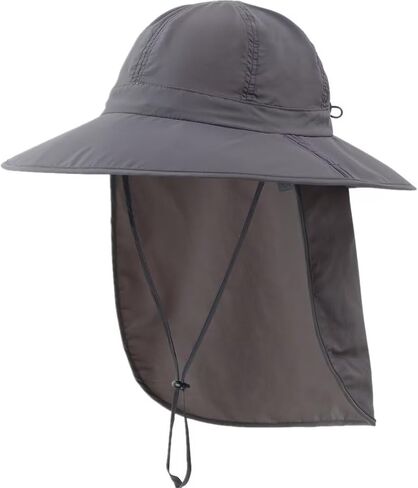 Sun Hats for Men and Women Quick Dry Outdoor Sun Protection UPF50+ Lightweight Fishing Hat in Kuwait