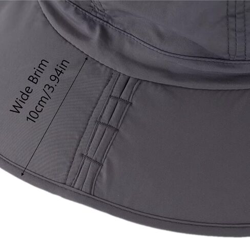 Sun Hats for Men and Women Quick Dry Outdoor Sun Protection UPF50+ Lightweight Fishing Hat in Kuwait