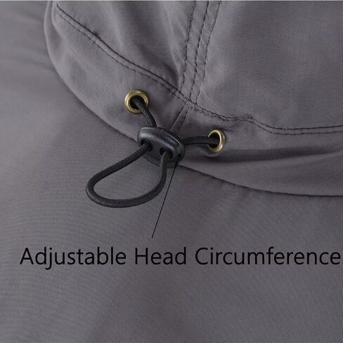 Sun Hats for Men and Women Quick Dry Outdoor Sun Protection UPF50+ Lightweight Fishing Hat in Kuwait