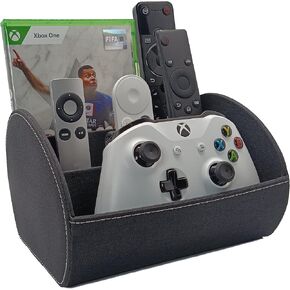 Gaming Controller Holder Stand and Charging Place for PS4, PS5, Xbox, Switch Controllers | Large Remote Control Holder – CEG-31 Park & Play (Black)