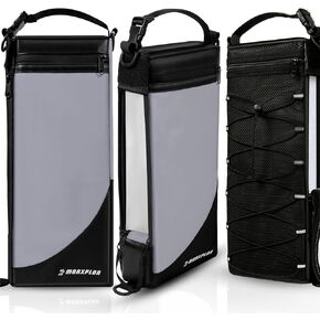 Golf Cooler Bag - 6 Can Insulated Beer Sleeve Cooler, Small Hidden Golf Beverage Storage, Accessories for Men