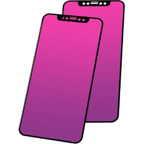 2 Pack Gradient Tempered Glass for iPhone 11 Pro Max/XS Max Privacy Screen Protector for iPhone11 ProMax/XSMax 6.5inch Anti Spy Anti Blue Light Eye Protection Anti-Scratch Bubble Free