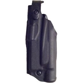 Safariland, 6360, SLS/ALS, Level 3 Retention Duty Holster, Fits: Glock 17, 22, 31 With Light, Mid-Ride, Plain Black, Left Hand