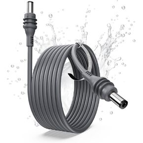 STARWARE Cable for Starlink Mini, [Weather Resilient, Waterproof] Replacement DC to DC Power Starlink Mini Cable, Power Cord for Outdoor Camping, Tents, Traveling, Starlink Mini Accessories (3M)