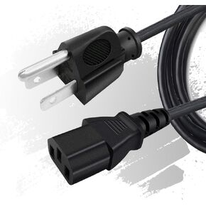 3 Prong AC Power Cord, TV Power Cable Compatible with Sony KD50X77L, XR55X90L, KD55X80K, K-50S30.
