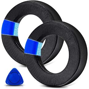 TRANSTEK Replacement Earpads Compatible with LucidSound LS20 LS25 LS30 LS40 Headset, Ear Pads Cushions with High-Density Memory Foam (Cooling Gel Fabric)