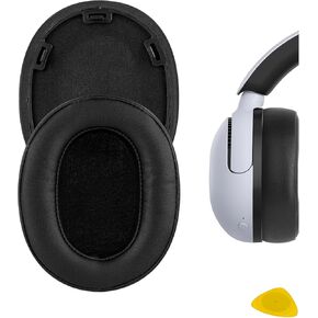 Geekria QuickFit Replacement Ear Pads for Sony INZONE H5 (WH-G500) Headphones Ear Cushions, Headset Earpads, Ear Cups Cover Repair Parts (Black)