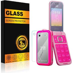 3 Pack for HMD Barbie Screen Protector (PET) Anti-scratch HD Clarity Case Friendly