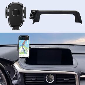 Car Phone Holder Mount Fit for Lexus RX 350 / 350L / 450h / 450hL 2020-2022, Car Dashboard Mount Compatible with 8inch Screen,Thick Cases Friendly Fit for iPhone/Android and All Smartphones