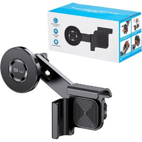 Tesla Magnetic Phone Mount - Sleek, Foldable Design for Model 3 & Y with Magnetic Ring