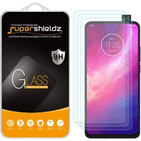 Supershieldz (3 Pack) Designed for Motorola One Hyper Tempered Glass Screen Protector, Anti Scratch, Bubble Free