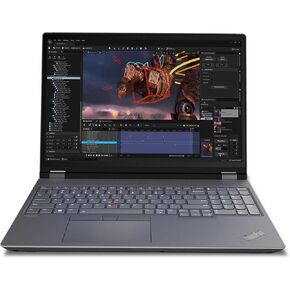 Lenovo ThinkPad P16 Gen 2 21FA0032US 16" Mobile Workstation - WQXGA - 2560 x 1600 - Intel Core i7 13th Gen i7-13700HX Hexadeca-core (16 Core) - 16 GB Total RAM - 512 GB SSD - Villi Black, Storm Gray