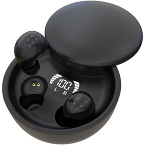 Mini Invisible Bluetooth Earbuds - Ergonomic Wireless Earbuds with Premium Sound Quality and One-Step Auto Pairing