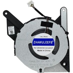 Replacement New Laptop Integrated Graphics CPU Cooling Fan for DELL Latitude 5410 Series 0HHKD2 DFS5K12304363Q FM65 DC28000PGF0 DC5V 0.5A MIN 2.85 CFM Fan
