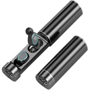 Yunseity Earbuds, Noise Cancelling Earbuds Headphones with Touch Control & LED Display, Bass Stereo Waterproof in Ear Headphones with Flashlight, for Sports Fitness