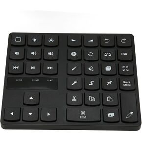 Procreate Keyboard, One Handed Keyboard, Mini Drawing Keyboard 35 Keys One Handed Ergonomic Drawing Shortcut Keyboard for IOS for OS X, Generic20hnsgwrzg