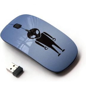 [ Optical 2.4G Wireless Mouse ] [ Minimalist Alien ]