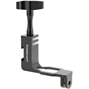 Forevercam Vertical Elbow Aluminium Bracket Adapter for GoPro Hero 13/12/11/10/9 Black