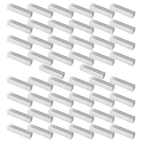 50 PCS Aluminum Heat Sink Kit 10x10x50mm Small Heatsink Mini Cooler for Cooling Laptop CPU GPU VGA RAM VRAM VRM IC LED MOSFET Transistor