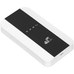 Mobile Hotspot Router, 4G Portable WiFi Router High Speed Hotspot with Long Battery Life, Travel Router for Laptops Tablets Mobile Phones Desktops(M10-3)