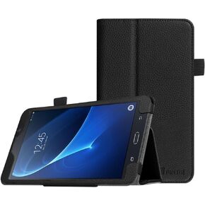 Fintie Folio Case for Samsung Galaxy Tab A 7.0 - Premium Vegan Leather Slim Fit Folio Stand Cover for Samsung Galaxy Tab A 7.0 Tablet 2016 Release (SM-T280/SM-T285), Black
