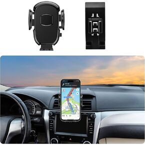 Car Phone Holder Fits for Toyota Camry 2012-2017 Accessories Compatible with Car Emergency Flashers Mount, Snug Fit, Easy to Install Fit for iPhone Android and All Smartphones