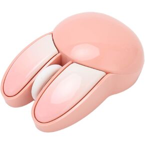Zyyini Cute Rabbit Mouse, Lightweight Soundless Mouse, 2.4G Mouse, Candy Colors, Kawaii Rabbit Mouse for Girls and Boys, with Sticker, for Laptop, PC, Computer,