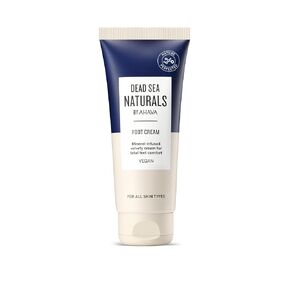 Dead Sea Naturals Foot Cream - Soothes, nourishes and hydrates feet, Provides Essential Relief, and softens Dry Sole, with Powerful Dead Sea Minerals, 3.4 Fl.Oz
