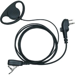 D Shape Headset Earpiece with Mic Ptt Compatible with HYT Hytera BD502 BD502i PD502 PD562 TC-508 TC-580 Walkie Talkie Two Way Radio