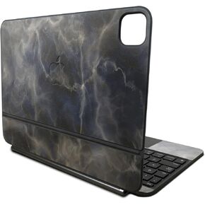 Skin Compatible with Apple Magic Keyboard for iPad Pro 11‑inch (M4) 2024 - Stormy Marble - Premium 3M Vinyl Protective Wrap Decal Cover - Easy to Apply | Crafted in The USA by MightySkins