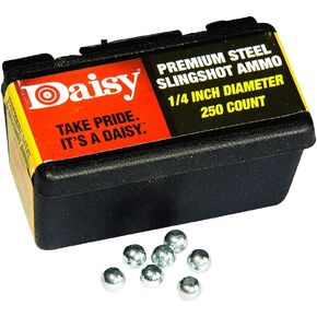 Daisy 8114 1/4" Steel Slingshot Ammo