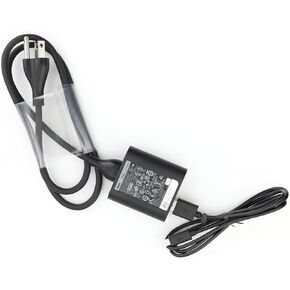 Original Dell 24W OR 10W(Compatibel) Power Adapter With USB Cable For Venue 11 Pro (5130), Venue 11 Pro (7130),Venue 7 (3730),Venue 8 (3830), Venue 8 Pro (5830)