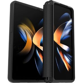 OTTERBOX Samsung Galaxy Z Fold4 5G (7.6') Symmetry Series Flex Antimicrobial Case - Black (77-90490), 3X Military Standard Drop Protection